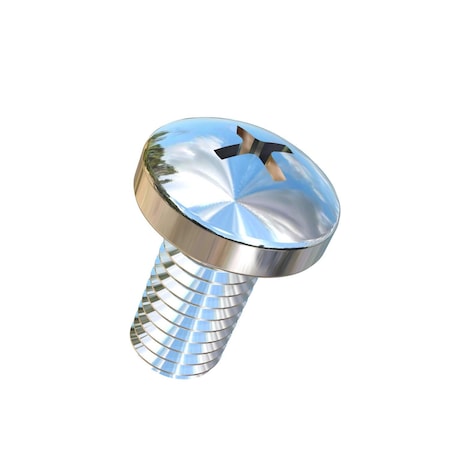 Allied Titanium M5-0.80 x 10 mm Phillips Pan Machine Screw, Plain Titanium 0036304